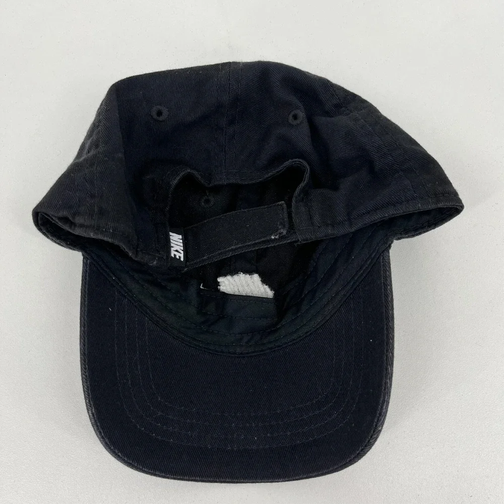 Nike Infant Futura Logo Baseball Cap Black Adjustable Cotton Hat